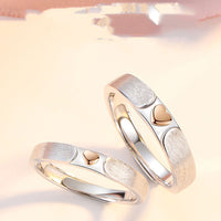 Couples Heart-to-heart - Sterling Hearts