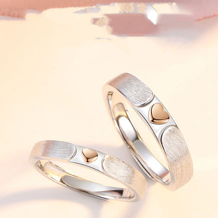 Couples Heart-to-heart - Sterling Hearts