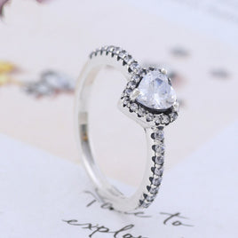 My Perfect Love Ring - Sterling Hearts