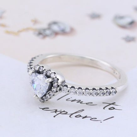 My Perfect Love Ring - Sterling Hearts