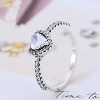 My Perfect Love Ring - Sterling Hearts