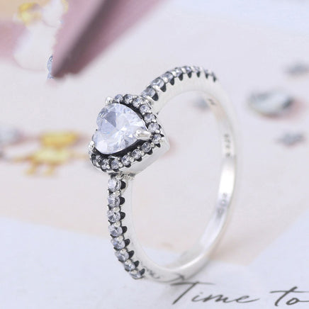 My Perfect Love Ring - Sterling Hearts