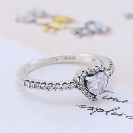 My Perfect Love Ring - Sterling Hearts
