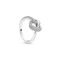 Pure Silver Heart Ring Concentric - Sterling Hearts