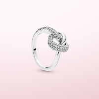 Pure Silver Heart Ring Concentric - Sterling Hearts