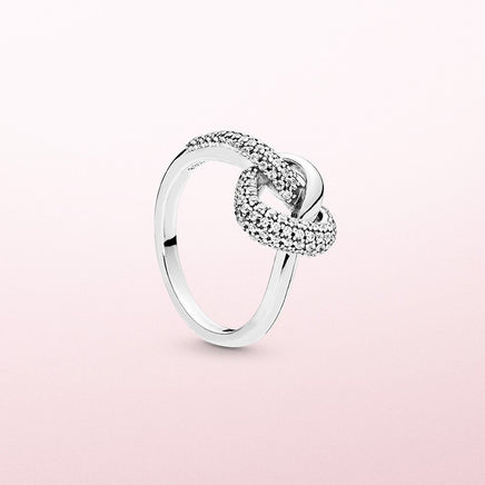 Pure Silver Heart Ring Concentric - Sterling Hearts