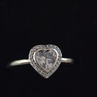 S925 sterling silver heart shaped ring - Sterling Hearts