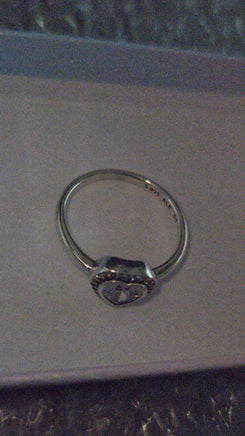 S925 sterling silver heart shaped ring - Sterling Hearts
