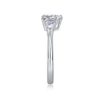 Radiant Moissanite Statement Ring - Luxury Diamond Alternative