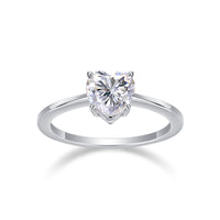Promise Of The Heart Moissanite S925