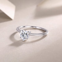 Promise Of The Heart Moissanite S925