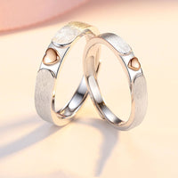 Couples Heart-to-heart - Sterling Hearts