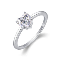 Promise Of The Heart Moissanite S925