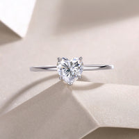 Promise Of The Heart Moissanite S925
