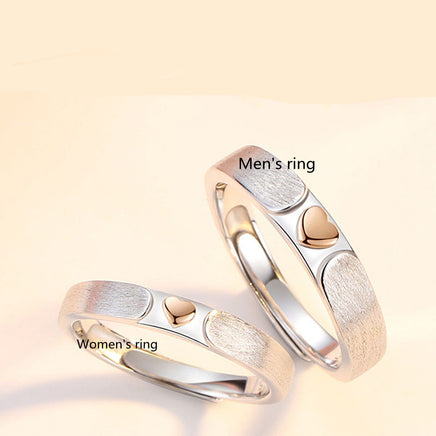Couples Heart-to-heart - Sterling Hearts
