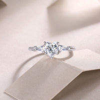 Radiant Moissanite Statement Ring - Luxury Diamond Alternative