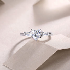 Radiant Moissanite Statement Ring - Luxury Diamond Alternative