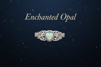 Enchanted Opal Starry Night Banner