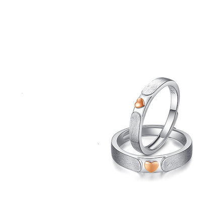 Couples Heart-to-heart - Sterling Hearts