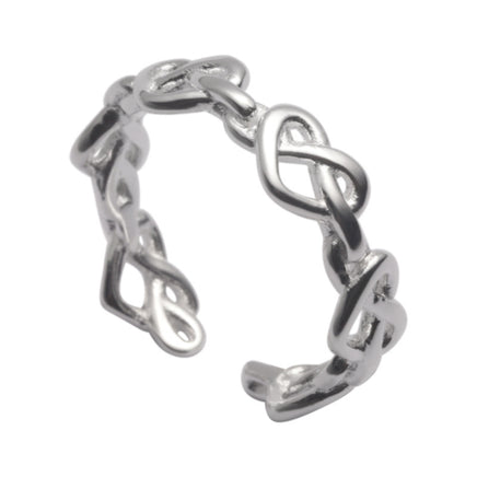 Celtic love ring - Sterling Hearts